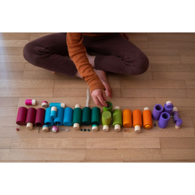 Grapat Grapat Houten speelgoed - La geen basiskleuren