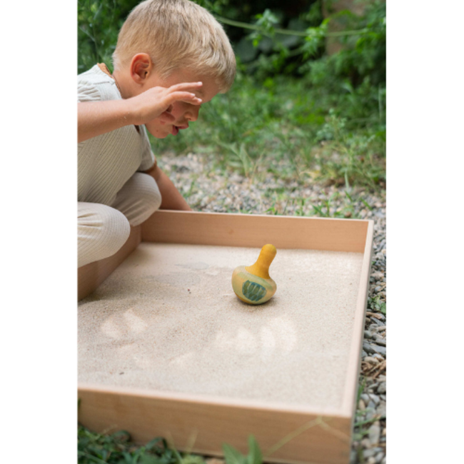 Grapat Grapat Houten speelgoed, Flowing yellow bird (+10 maanden)