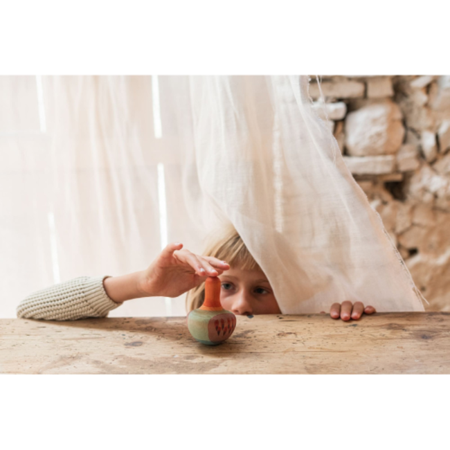 Grapat Grapat Houten speelgoed, Mellow orange bird (+10 maanden)