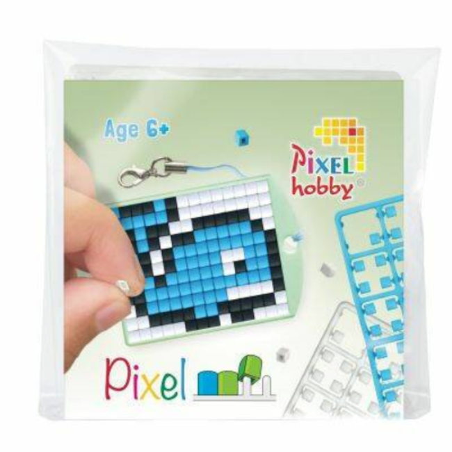 Pixelhobby Knutselen, Medaillion startset - Walvis 6+