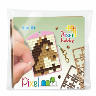 Pixelhobby Knutselen, Medaillion startset - Paard, 6+