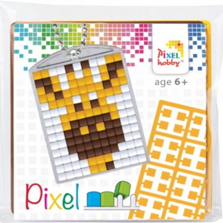 Pixelhobby Knutselen, Medaillion startset - Giraf, 6+