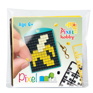 Pixelhobby Knutselen,  Medaillion startset - Banaan, 6+
