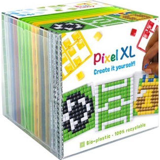 Pixelhobby Knutselen, Pixel XL 3-pack - Voetbal, 4+