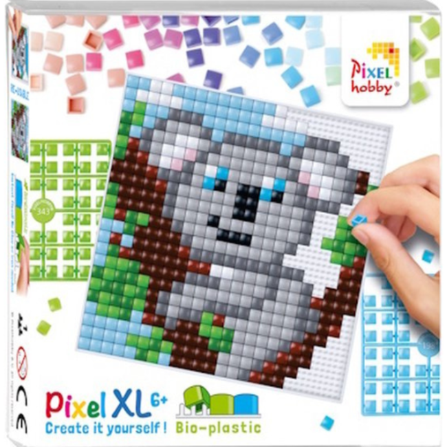 Pixelhobby Knutselen, Pixel XL set  - Koala, 6+