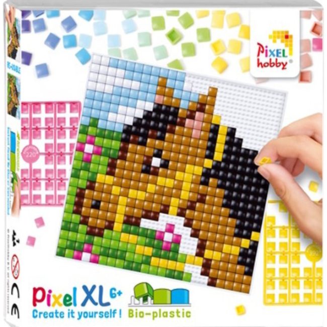 Pixelhobby Knutselen, Pixel XL set - Paard, 6+