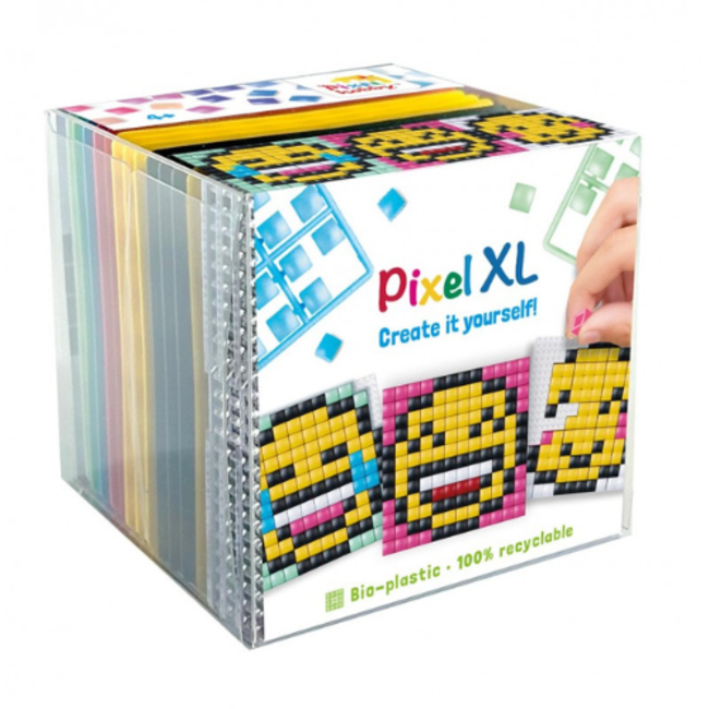 Knutselen, Pixel XL 3-pack - Smileys, 4+