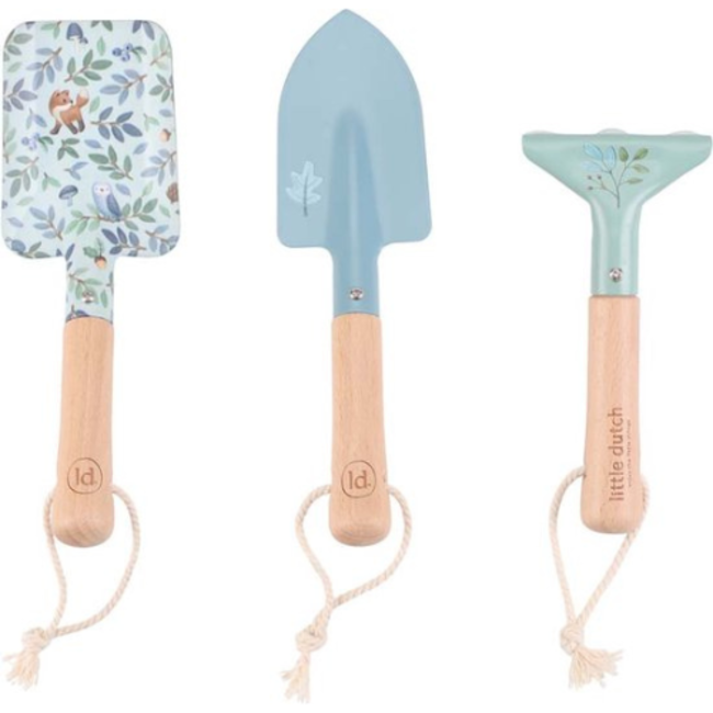 Little Dutch Little Dutch Set tuingereedschap - Forest Friends FSC