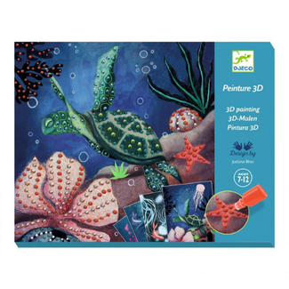Djeco Knutselen - Verfactiviteit 3D Onderwaterwereld