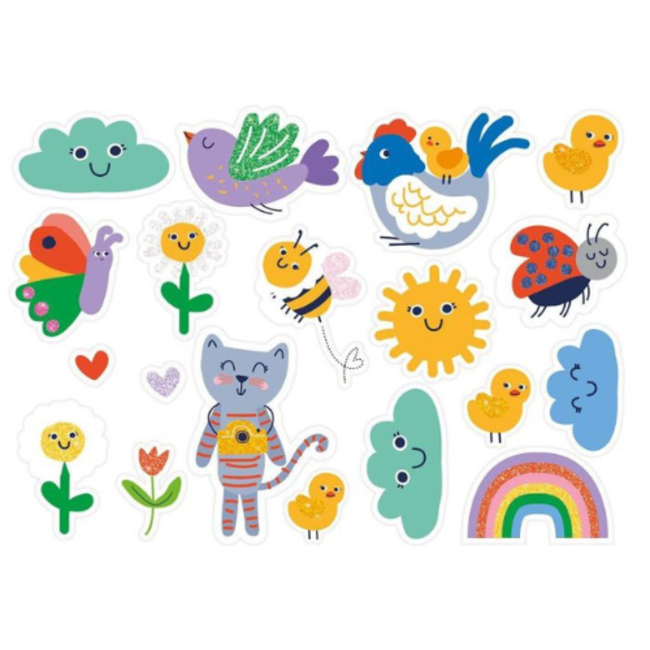 moses. Verlag Raamstickers voorjaar