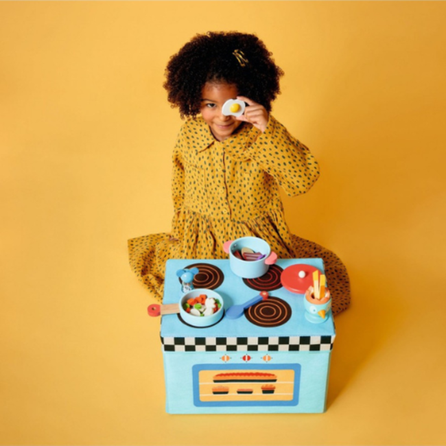 Djeco Little Big Room - Cabines Opbergdoos - Kachel