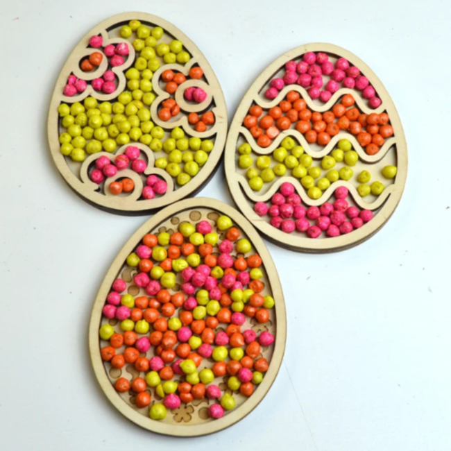 Sensory speelgoed, Kiddi mini vulvorm Paasei