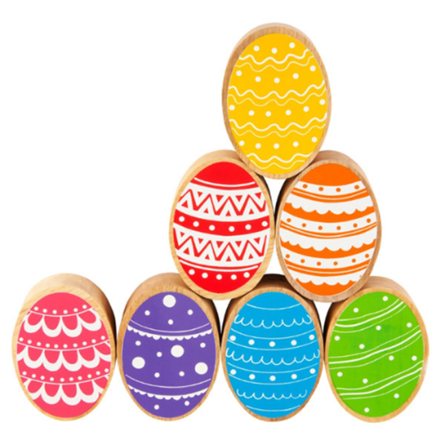 Junior Speelset Paaseieren (7 stuks)