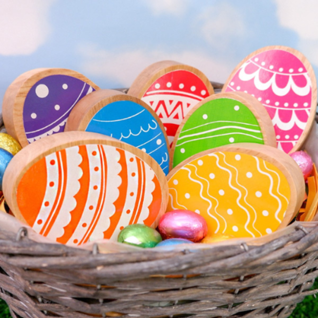 Junior Speelset Paaseieren (7 stuks)