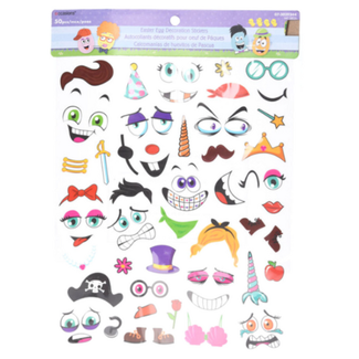 Knutselen, Stickers - Paasei decoratie stickers