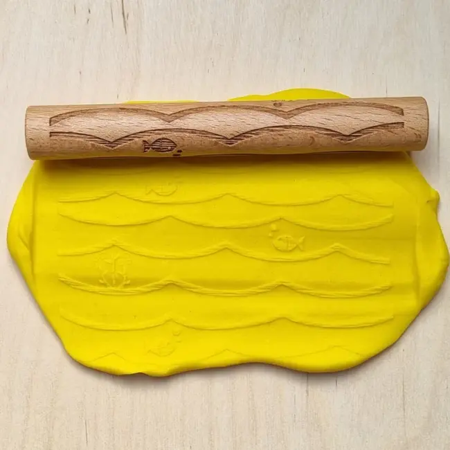 Sensorisch Speelgoed, Accessoires - Houten Roller Onder de zee