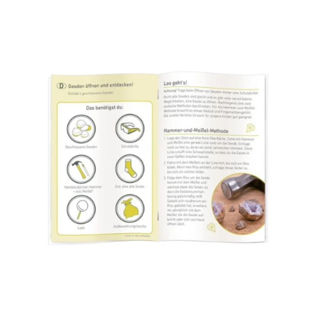 moses. Verlag Experimenteren en ontdekken - Natuur uithakset Kristallen