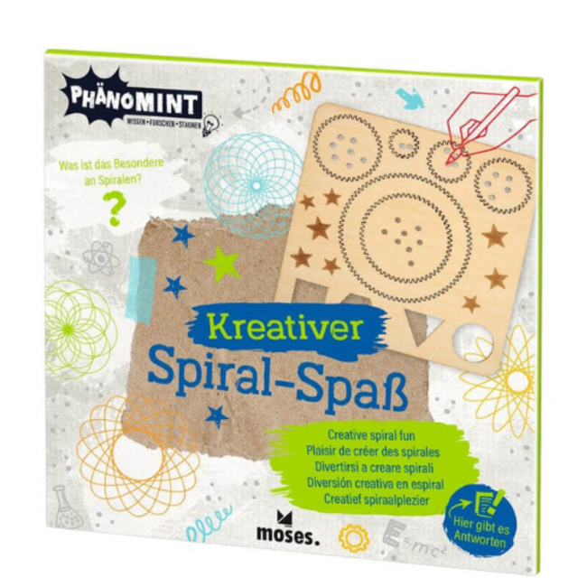moses. Verlag Knutselen, Accessoires - Spiraal tekenen hout