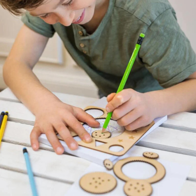 moses. Verlag Knutselen, Accessoires - Spiraal tekenen hout