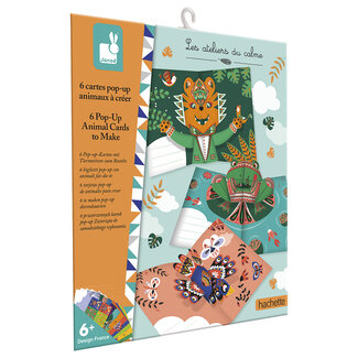 Janod Janod Atelier - Kaarten maken pop-up dieren