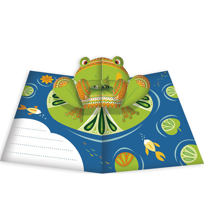 Janod Janod Atelier - Kaarten maken pop-up dieren