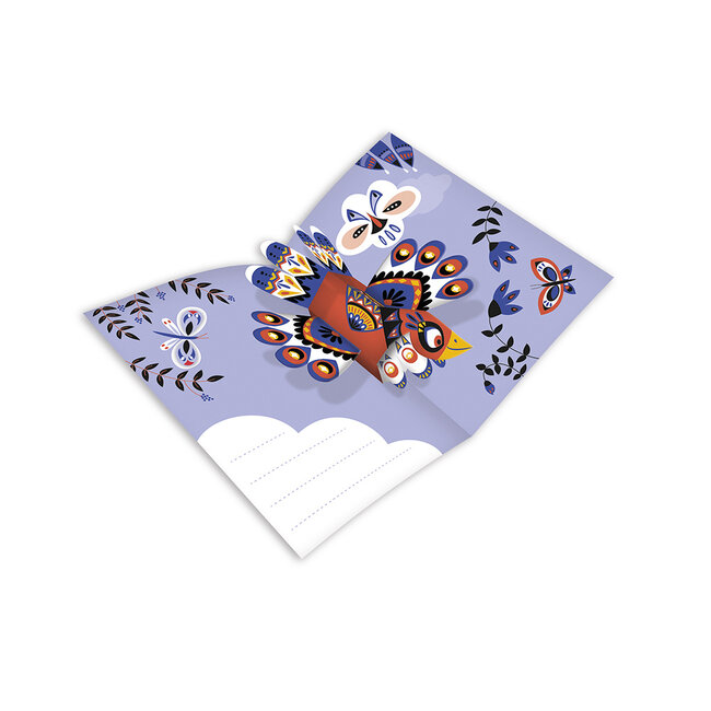 Janod Atelier - Kaarten maken pop-up dieren