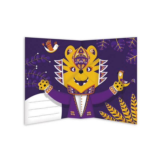 Janod Janod Atelier - Kaarten maken pop-up dieren