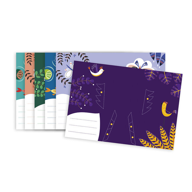 Janod Janod Atelier - Kaarten maken pop-up dieren