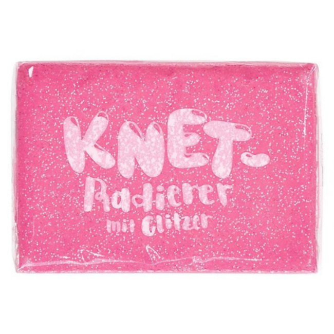 Kneedgum glitter 4 assorti