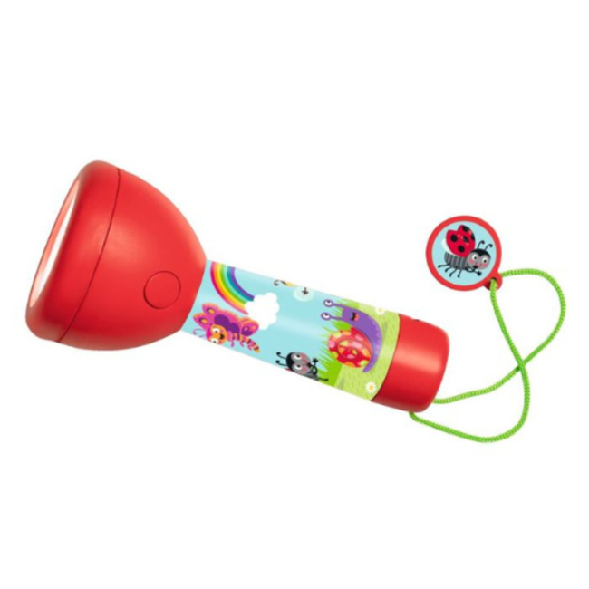 Krabbelkäfer Zaklamp 14 cm LED oplaadbaar