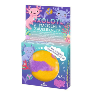 Magische axolotl stuiterklei 3 assorti