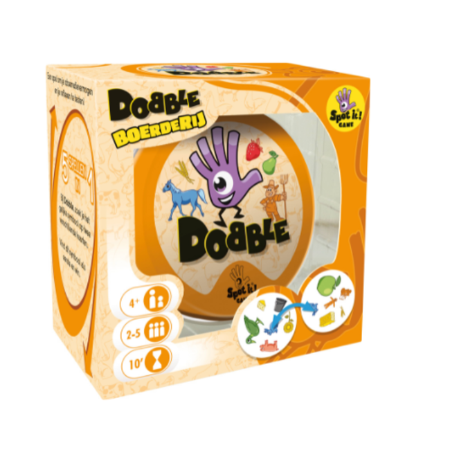 Spellen, Kinderspellen - Dobble Boerderij NL, 4+