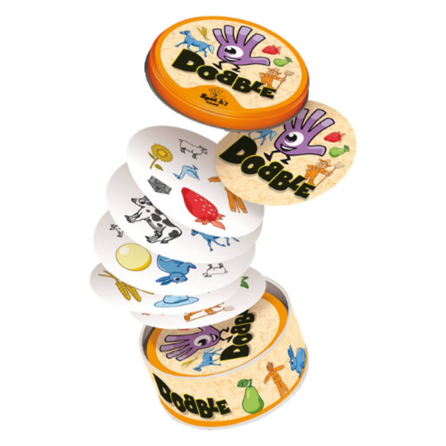Spellen, Kinderspellen - Dobble Boerderij NL, 4+