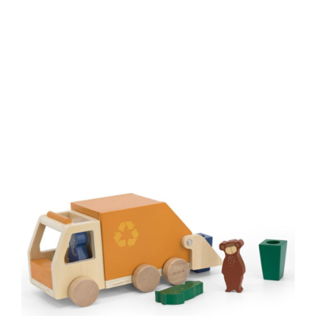 Trixie Houten vuilniswagen