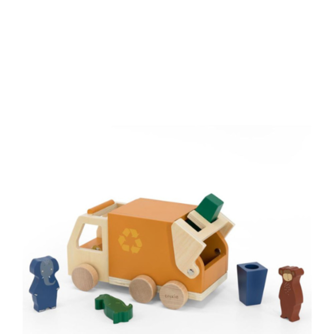 Trixie Houten vuilniswagen