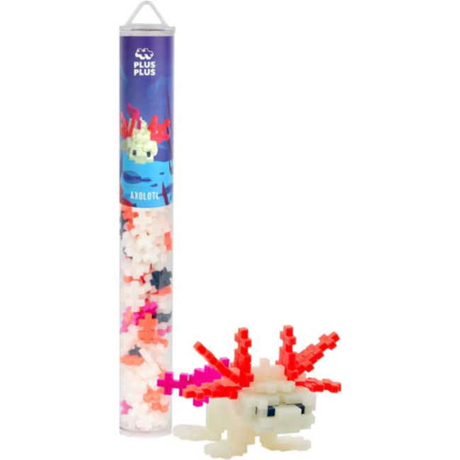 Plus Plus Tube axolotl Plus-Plus: 100 stuks