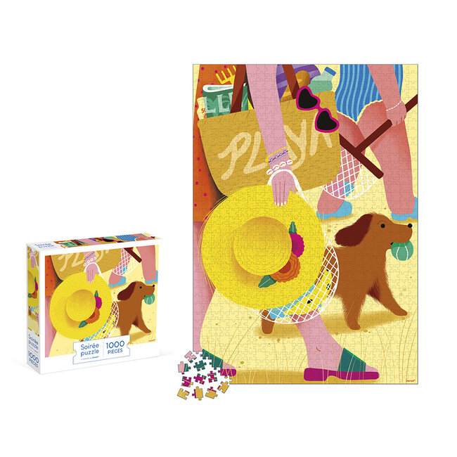 Janod Janod Kidult Puzzel - Stranddag