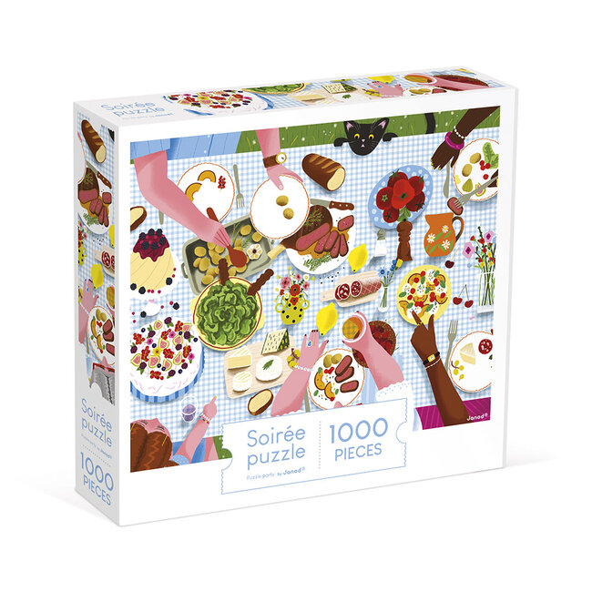 Janod Janod Kidult Puzzel - Het familiediner