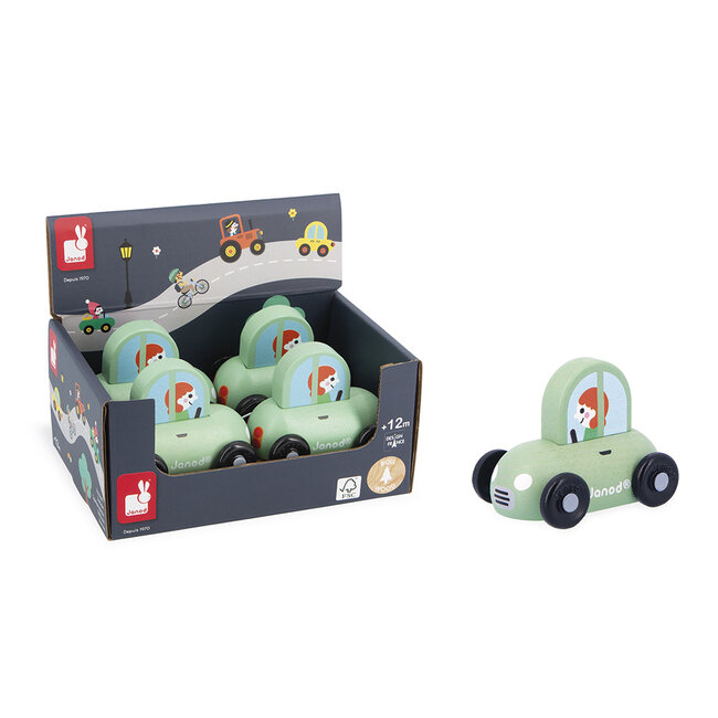 Janod Janod Crossroads - Groene auto