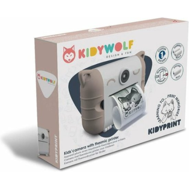 Kidywolf Kidyprint - kindercamera - Perzik