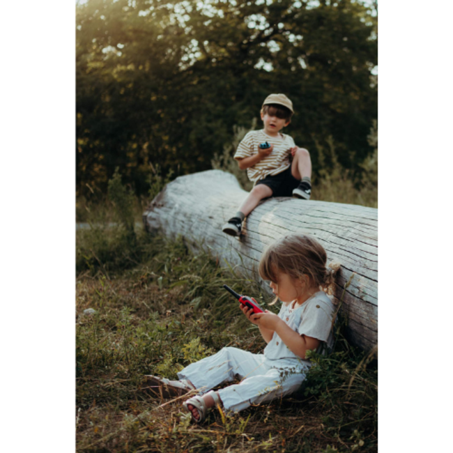 Kidywolf Kidywolf Kidytalk - Walkie talkies Blauw-Rood