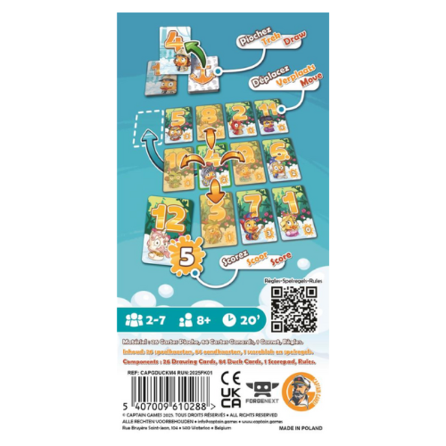 Asmodee Spellen, Duck & Cover  8+