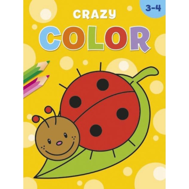 Deltas Boeken, Kleurboeken - Crazy color (3-4 jr.)