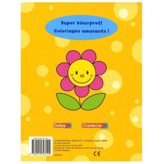 Deltas Boeken, Kleurboeken - Crazy color (3-4 jr.)