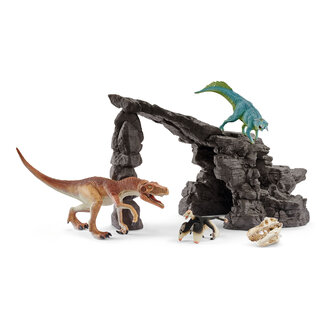 Schleich (UA) Schleich Dinosaurs - dinosaurus kit met grot