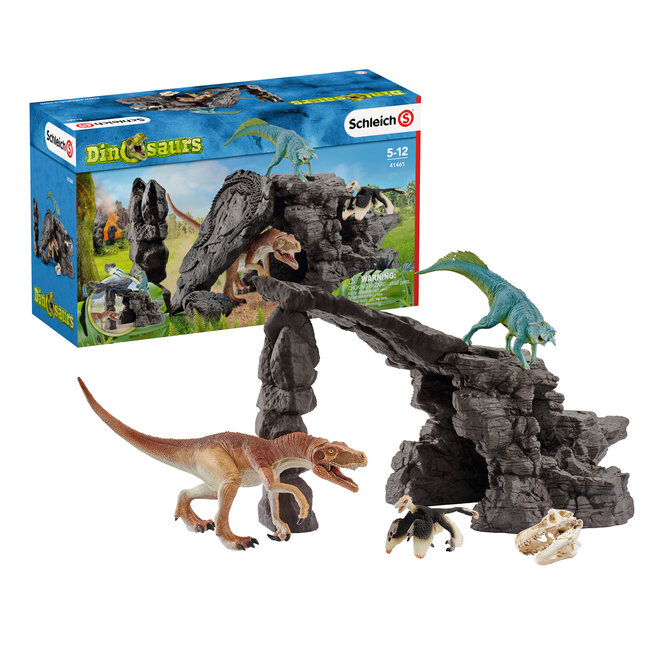 Schleich (UA) Schleich Dinosaurs - dinosaurus kit met grot