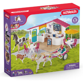 Schleich (UA) Schleich Horse Club - Koetstocht Naar Het Ruitercafé