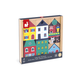 Janod Janod Crossroads - Blokkenset de Stad