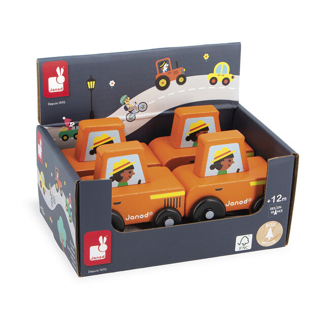 Janod Janod Crossroads - Rode Tractor