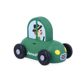 Janod Janod Crossroads - Donkergroene auto